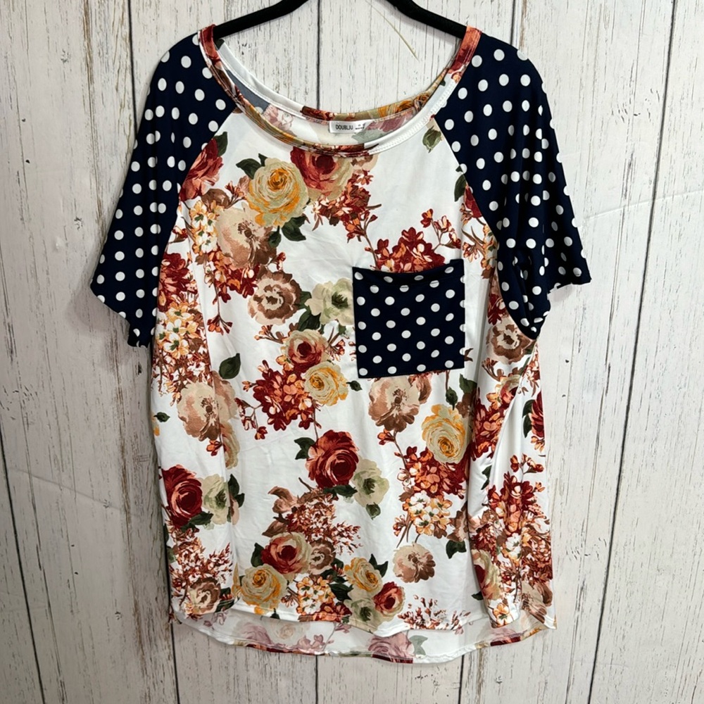 Doublju Floral Blouse